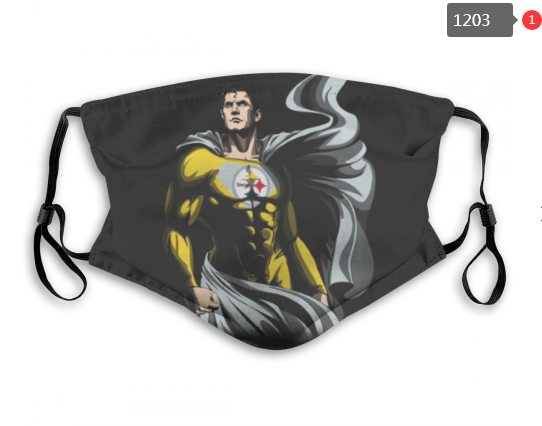 NFL Pittsburgh Steelers #17 Dust mask with filter